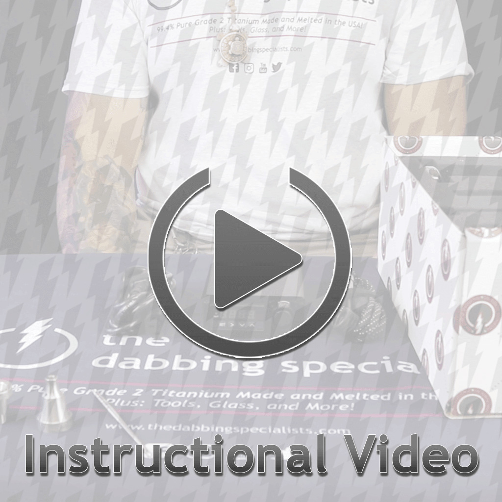 Portable Mini Enail Dabbing Kit #2 | Instructional Video View | the dabbing specialists