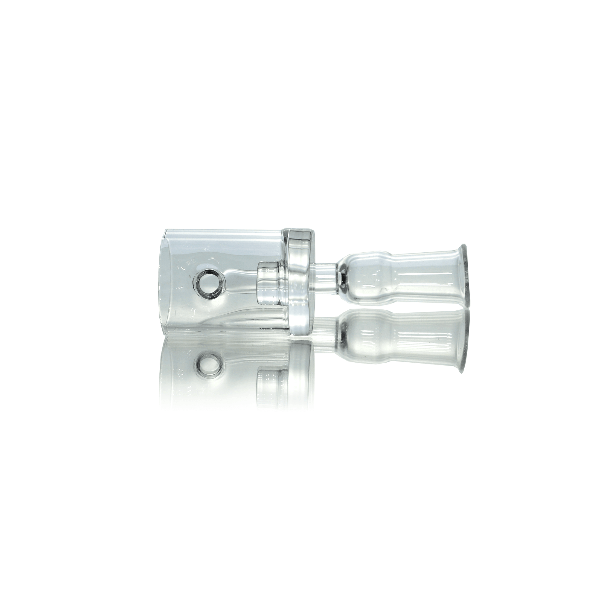 Quartz Banger Core Reactor 10mm Female With Saucer Cap | Banger Prone View | the dabbing specialists
