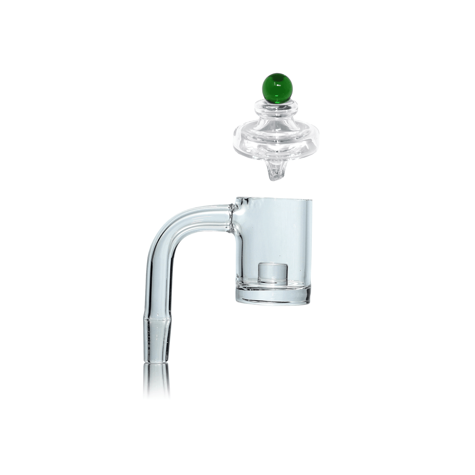 Quartz Banger Core Reactor 10mm Male With Saucer Cap | Whole Stack | the dabbing specialists