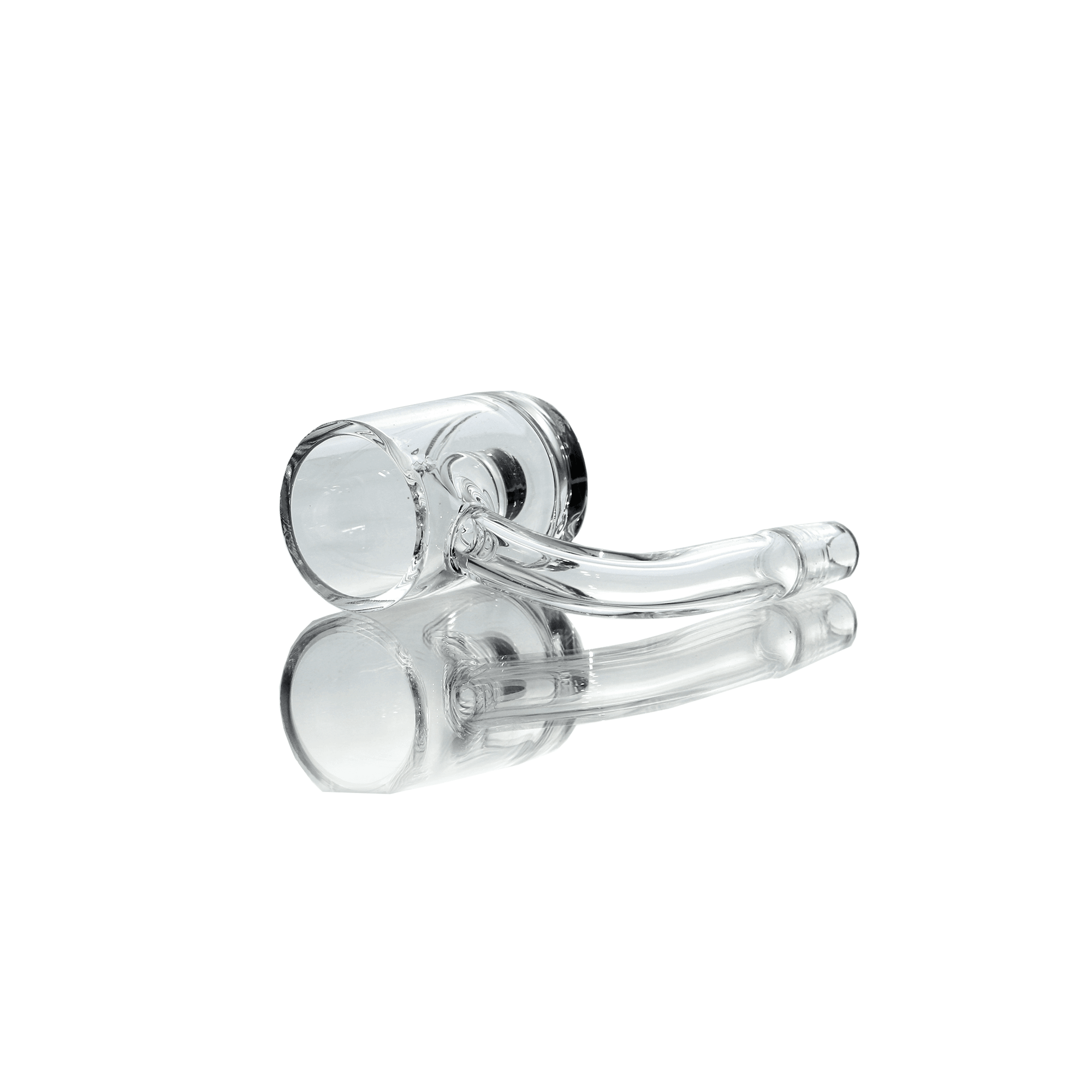 Quartz Banger Core Reactor 10mm Male With Saucer Cap | Prone Banger View | the dabbing specialists