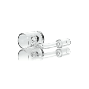 Quartz Banger Core Reactor 14mm Male With Saucer Cap | Prone Banger View | the dabbing specialists