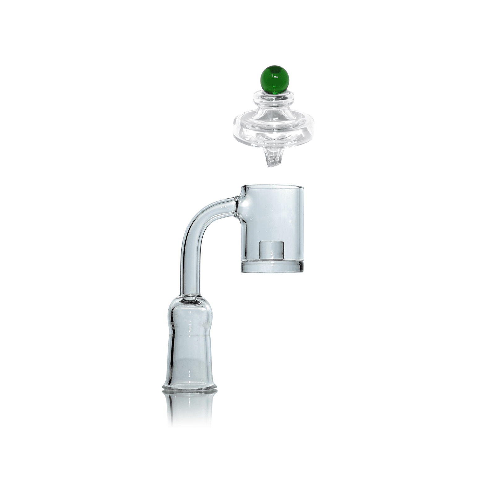 Quartz Banger Core Reactor | 18mm Female With Saucer Cap | the dabbing specialists