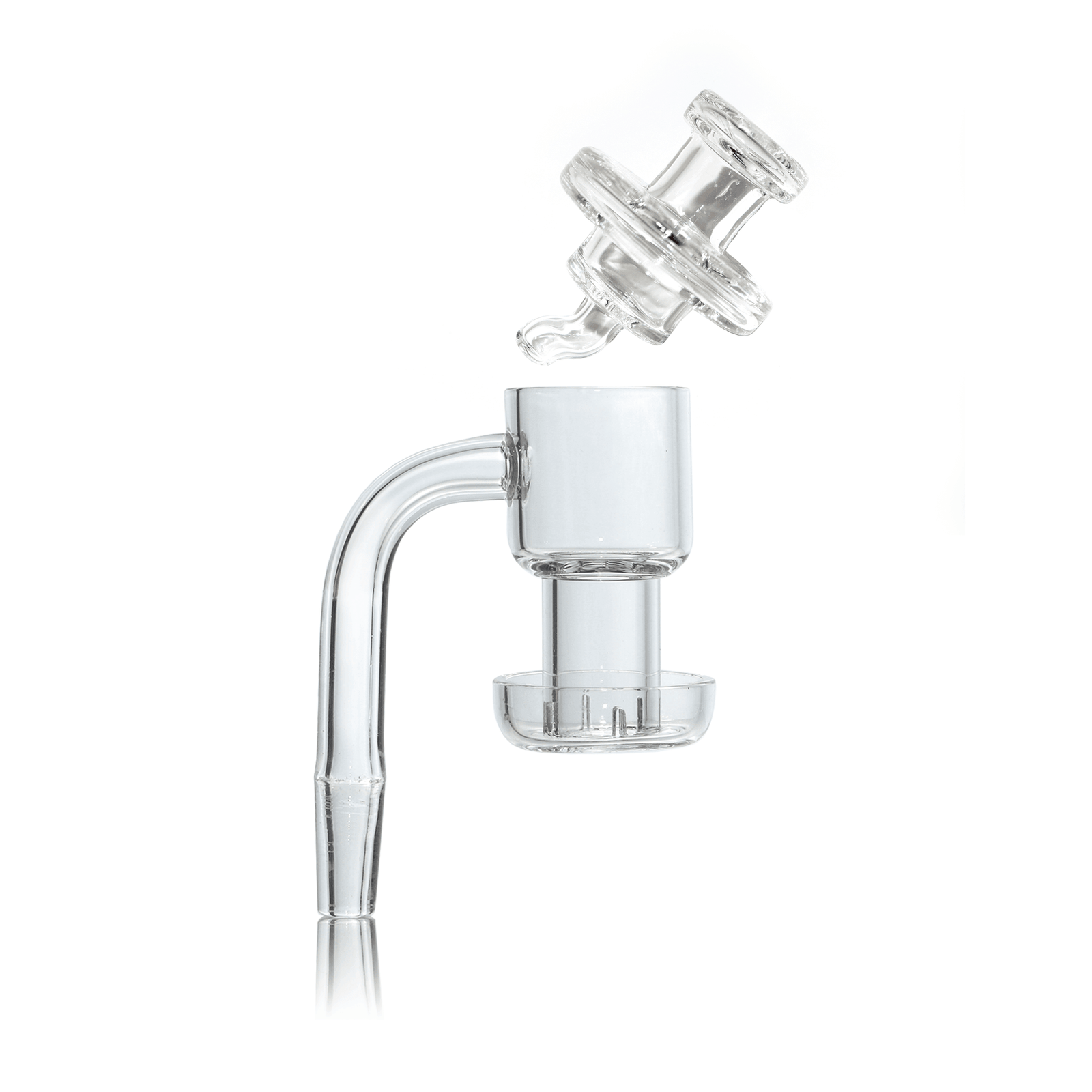 Quartz Banger Terp Slurper | 10mm Male With Spinning Cap | the dabbing specialists