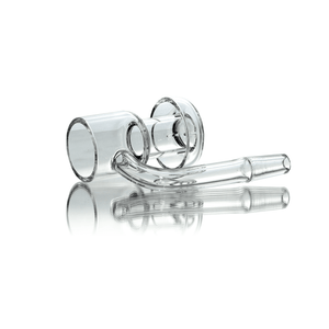 Quartz Banger Terp Slurper 10mm Male With Spinning Cap | Prone Banger View | the dabbing specialists