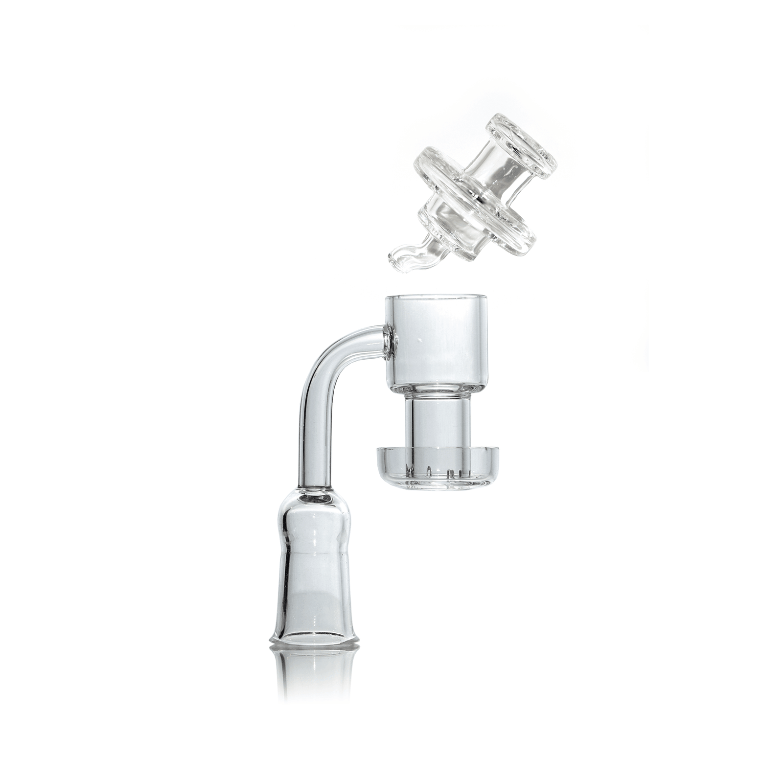 Quartz Banger Terp Slurper | 18mm Female With Spinning Cap | Full Stack | the dabbing specialists