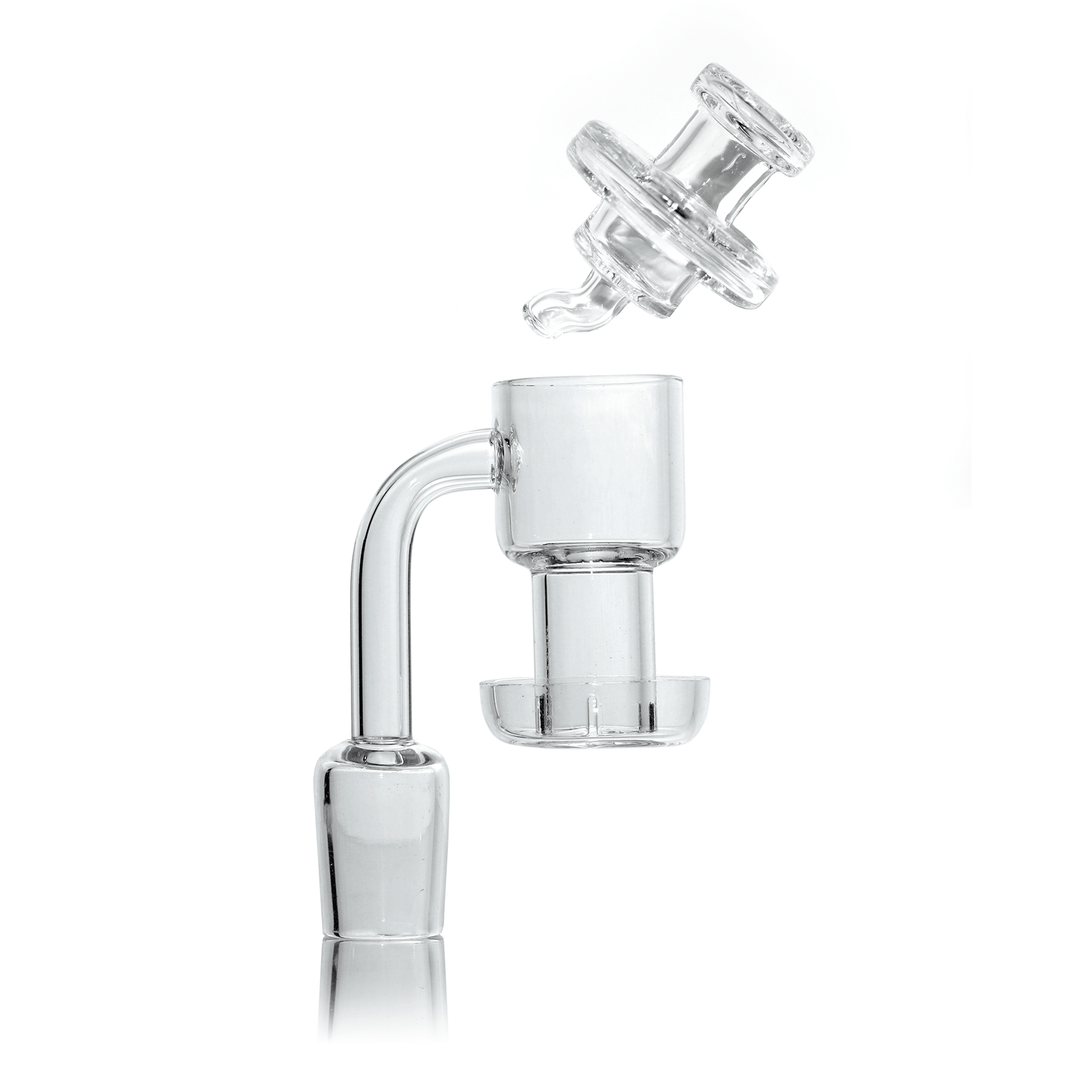 Quartz Banger Terp Slurper | 18mm Male With Spinning Cap | the dabbing specialists