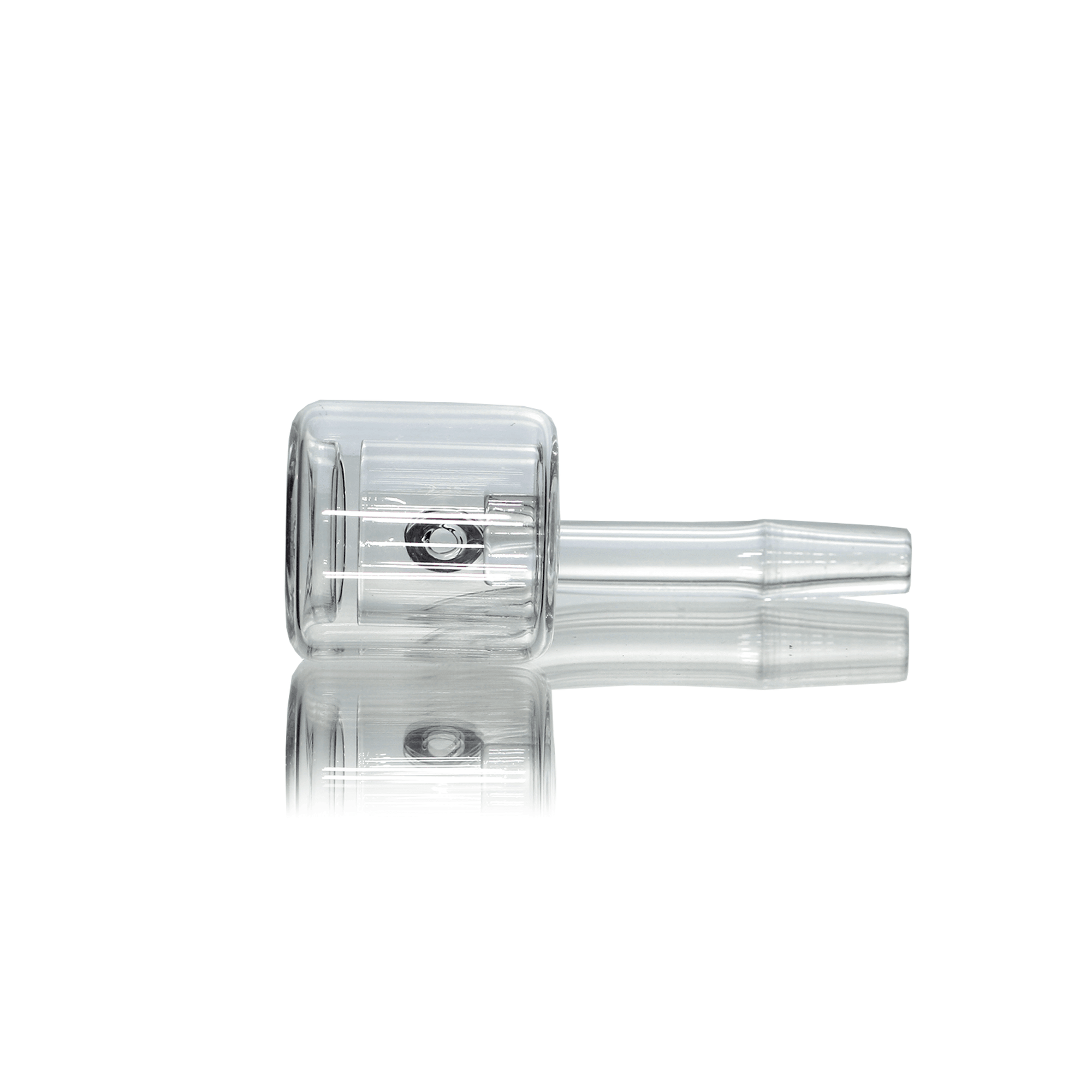 Quartz Banger Thermal Core Reactor | 10mm Male With Saucer Cap | Prone | the dabbing specialists