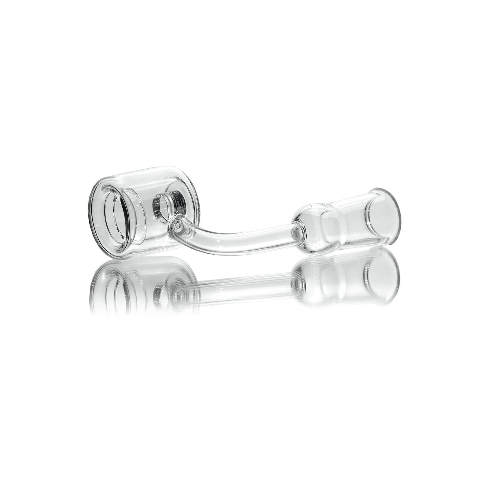 Quartz Banger Thermal Core Reactor | 14mm Female With Saucer Cap | Complete Kit View | TDS