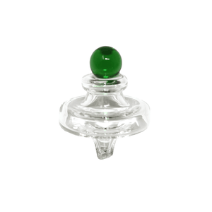 Quartz Banger Thermal Core Reactor 14mm Male With Saucer Cap | Saucer Cap | the dabbing specialists