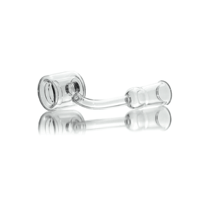 Quartz Banger Thermal Core Reactor | 18mm Female With Saucer Cap | the dabbing specialists