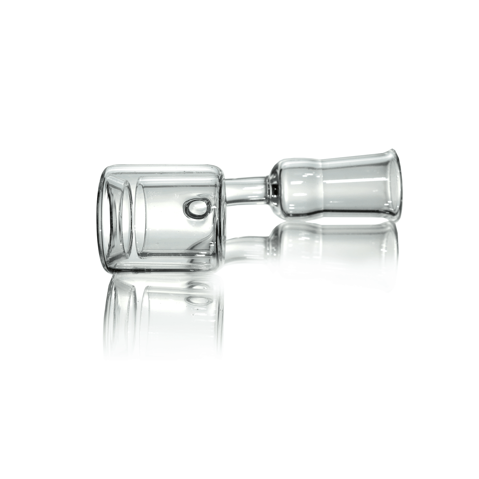 Quartz Double Wall Banger (Torch) | 14mm Female | the dabbing specialists