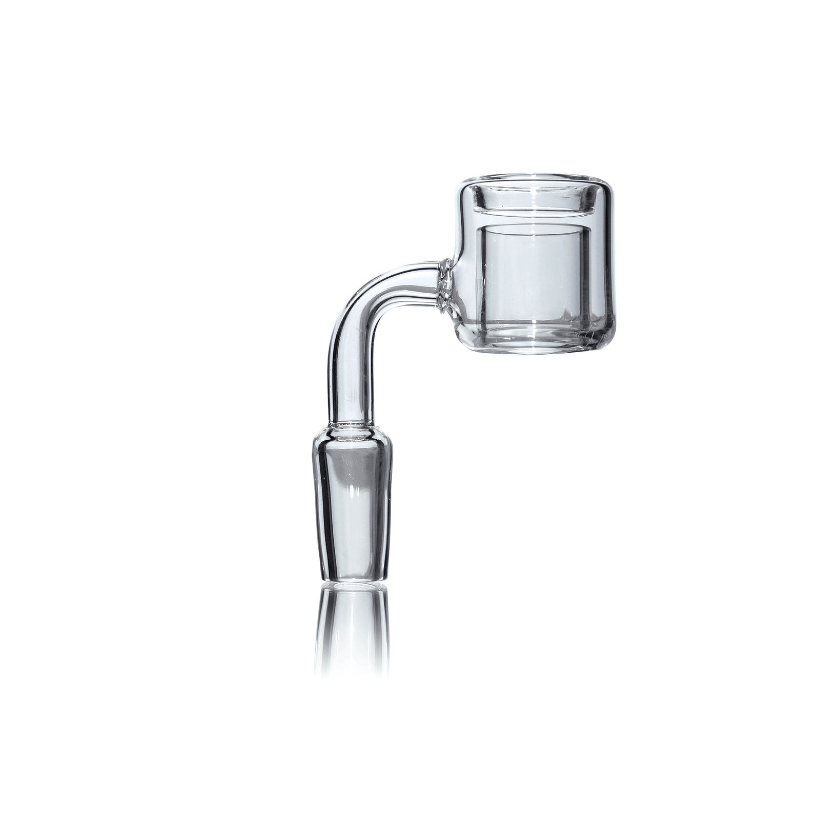 Quartz Double Wall Banger (Torch) | 14mm Male | the dabbing specialists