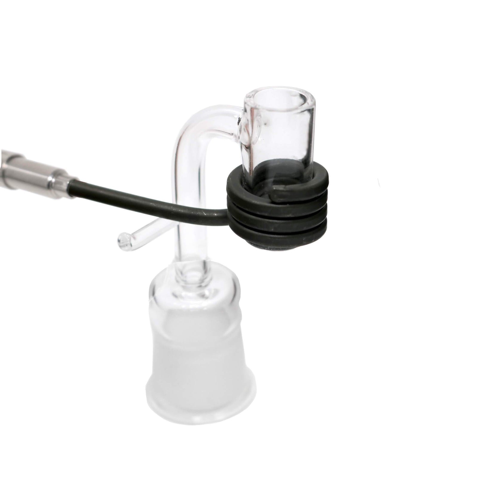 Quartz Enail E-Banger | 18mm Female for 16mm Coil (Enail) | Full View | the dabbing specialists
