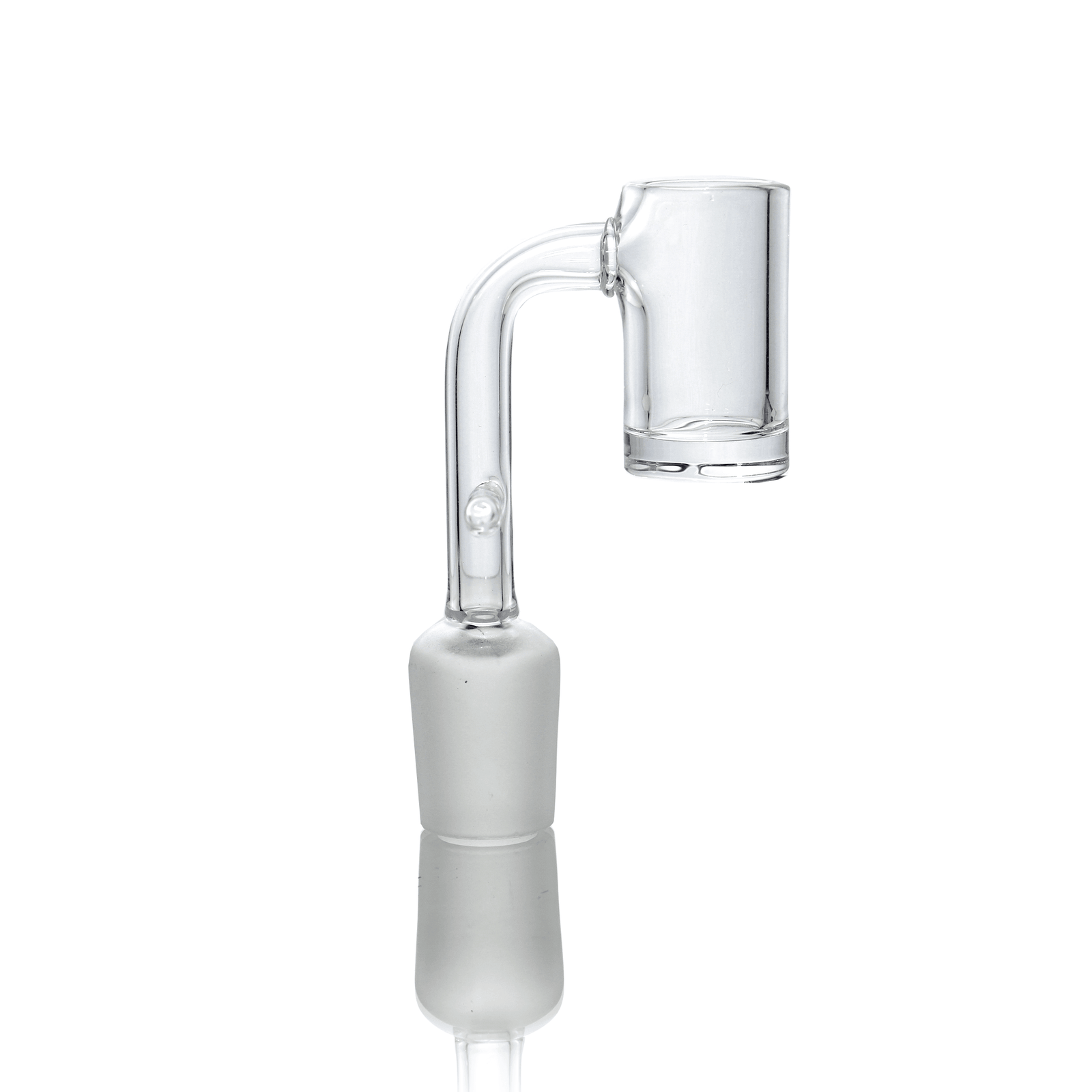 Quartz Enail E-Banger | 18mm Male for 20mm Coil (Enail) | Full View | the dabbing specialists