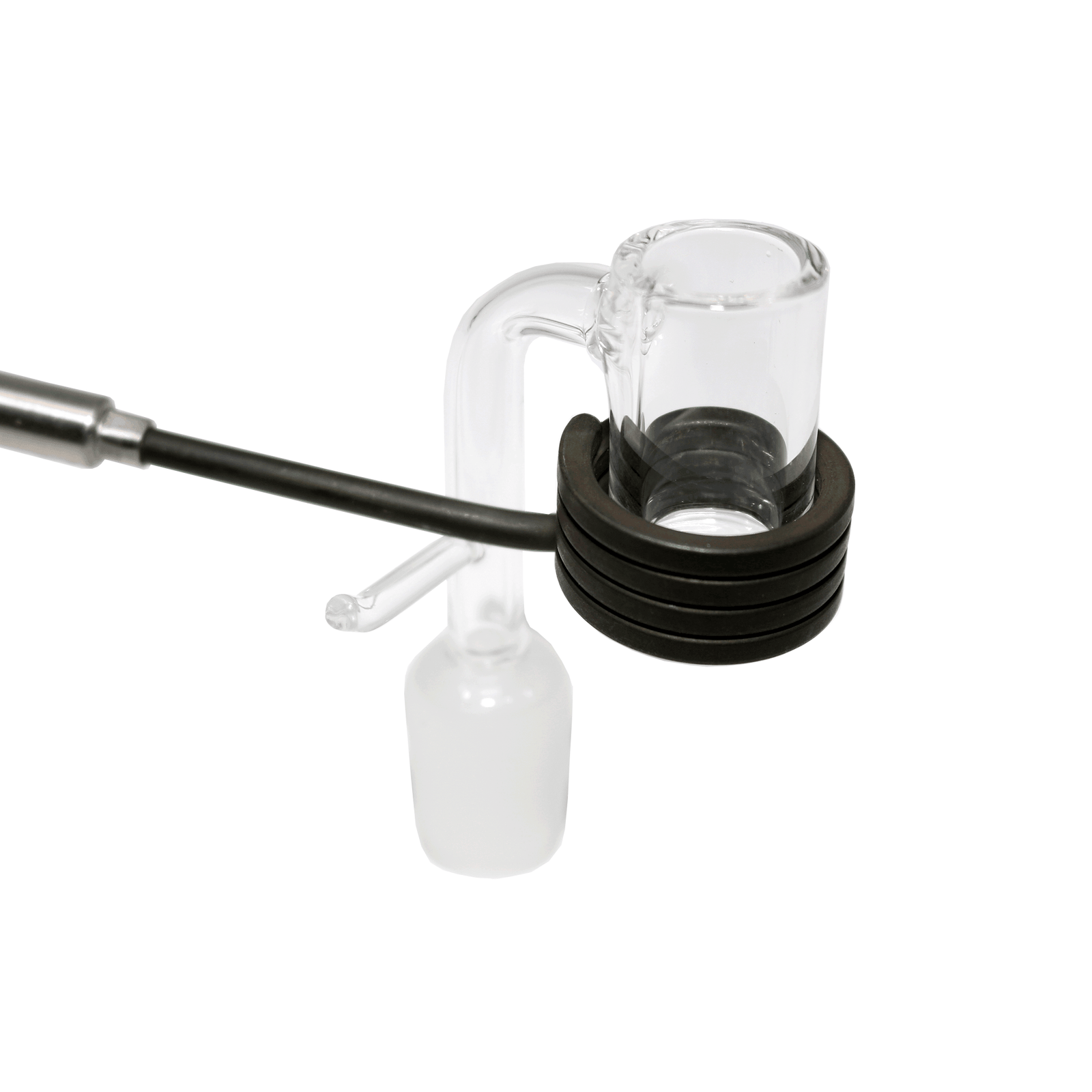 Quartz Enail E-Banger | 18mm Male for 20mm Coil (Enail) | Full View | the dabbing specialists
