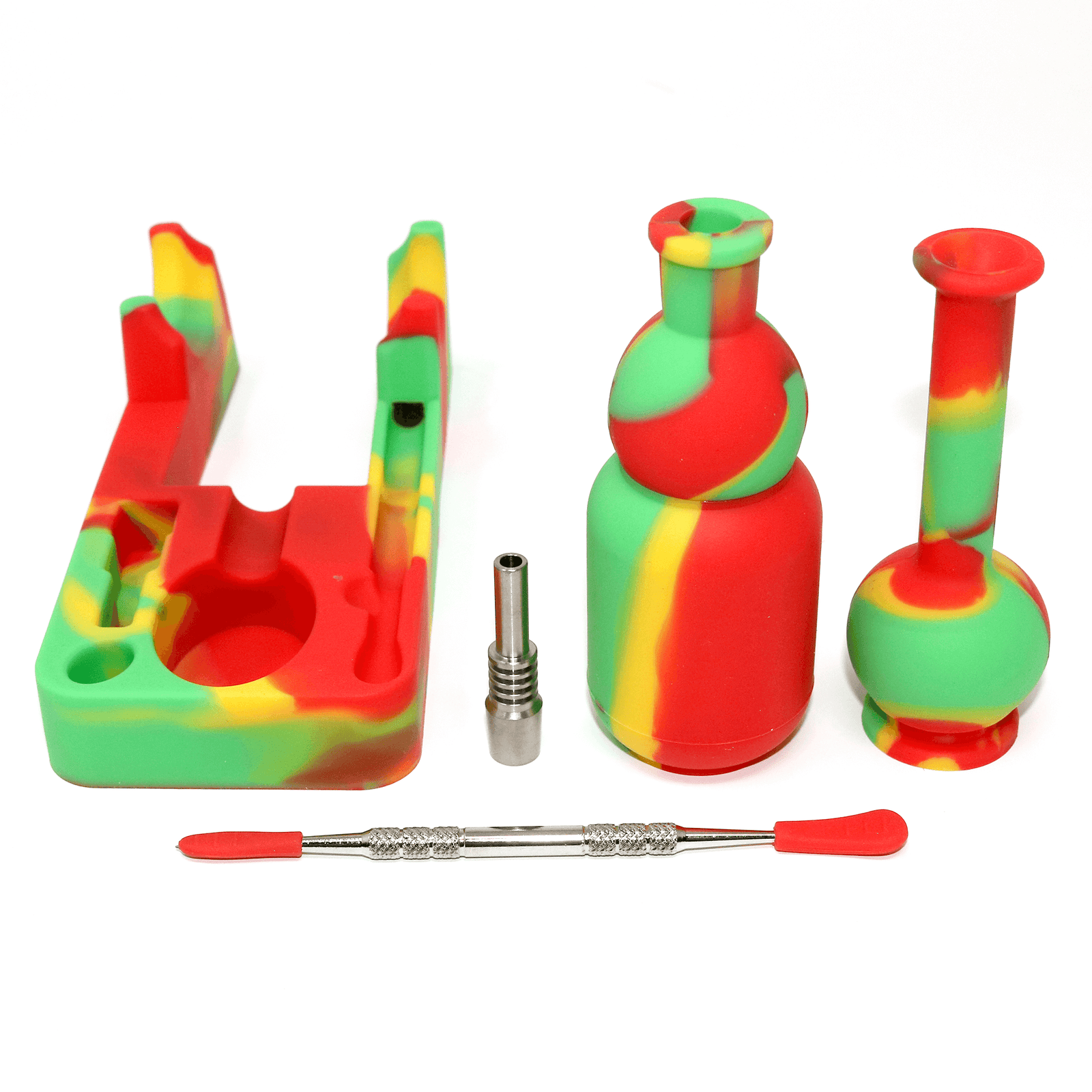 Silicone Nectar Collector | In Holder View |  the dabbing specialists