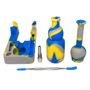 Silicone Nectar Collector | Individual Parts View | the dabbing specialists