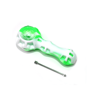 Silicone Spoon Pipe | With Poker Tool | the dabbing specialists