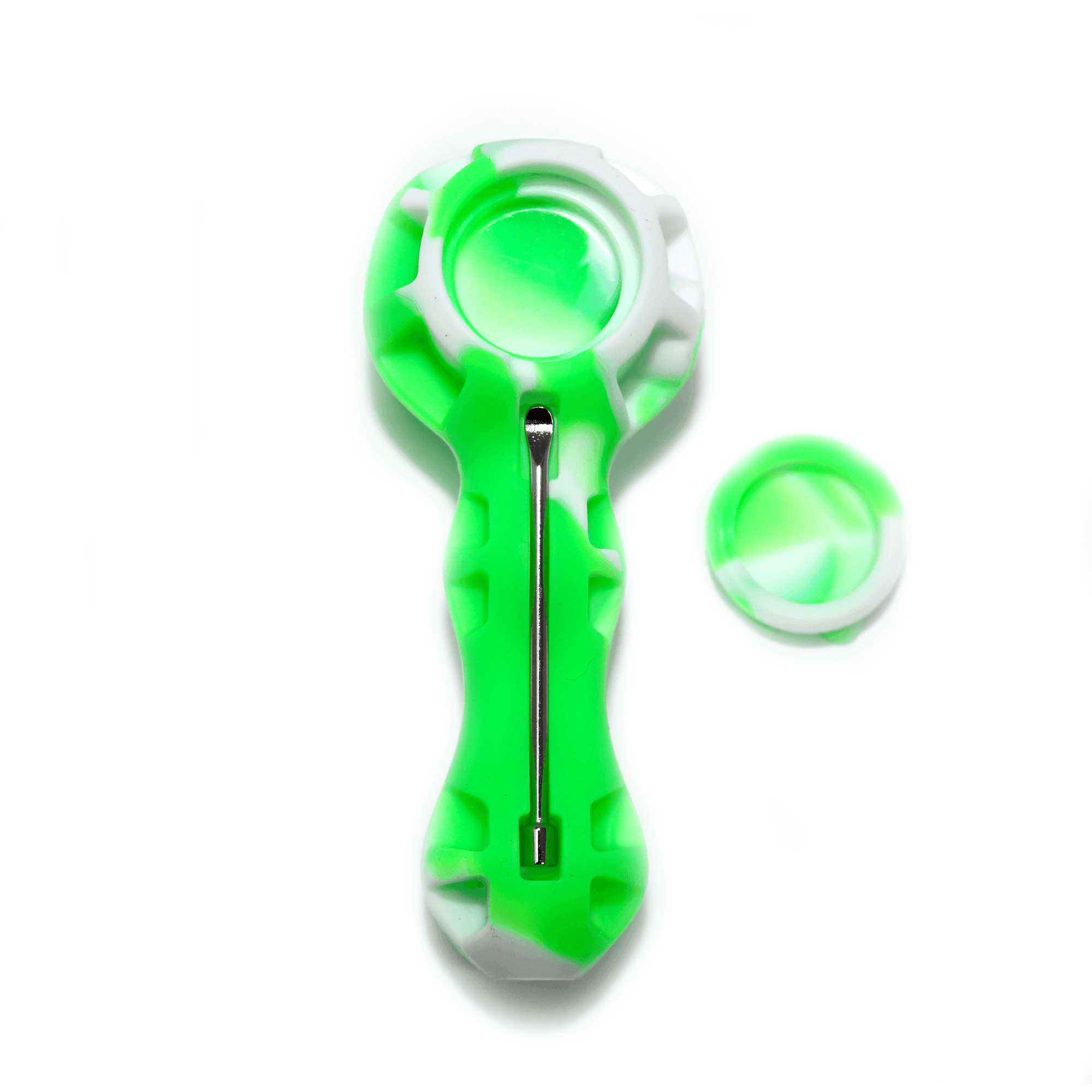 Silicone Spoon Pipe | Cap View | the dabbing specialists