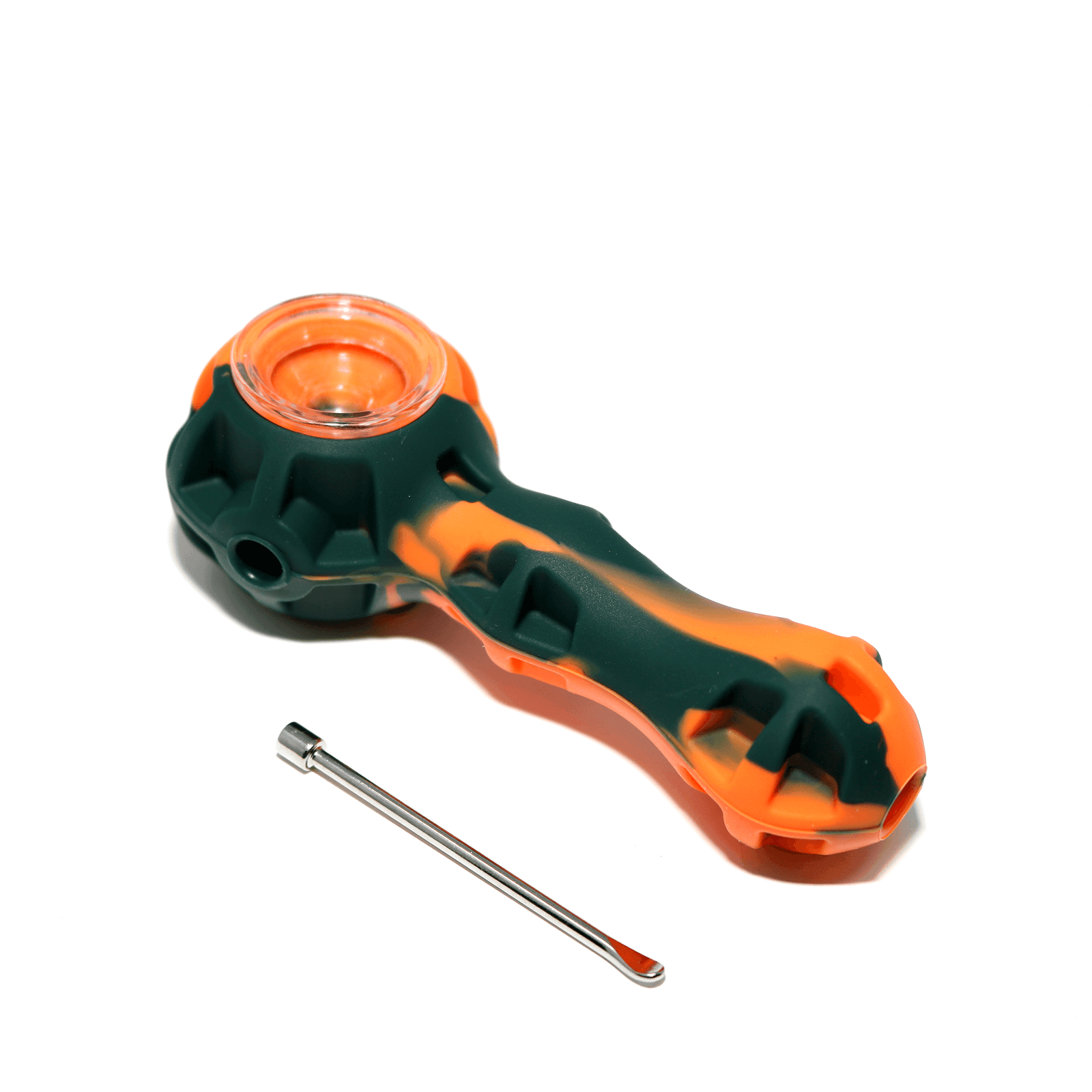 Silicone Spoon Pipe | With Poker Tool | the dabbing specialists