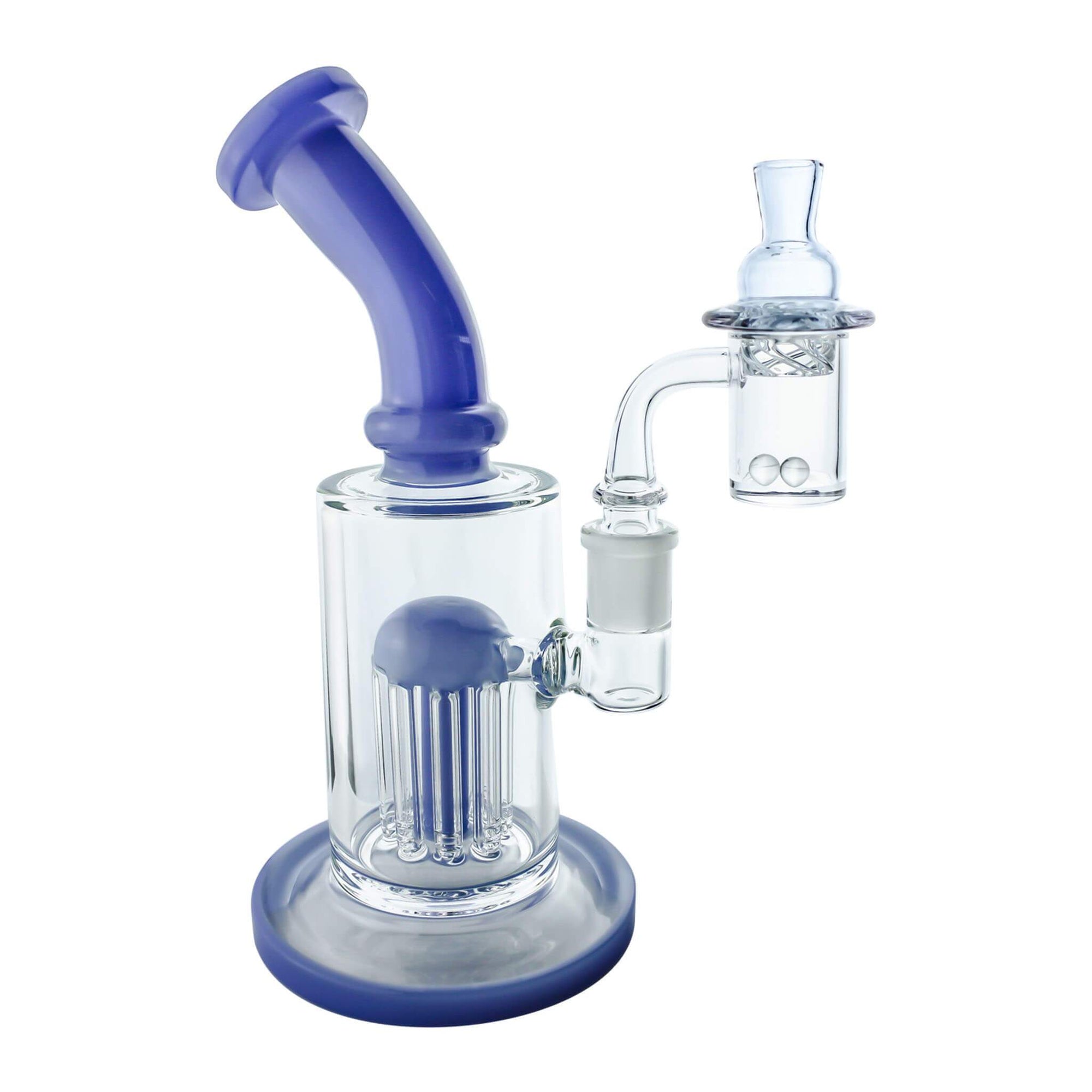Spin Matrix 25mm Handmade Joint Complete Dabbing Kit #1 | Blue Complete Kit View | TDS