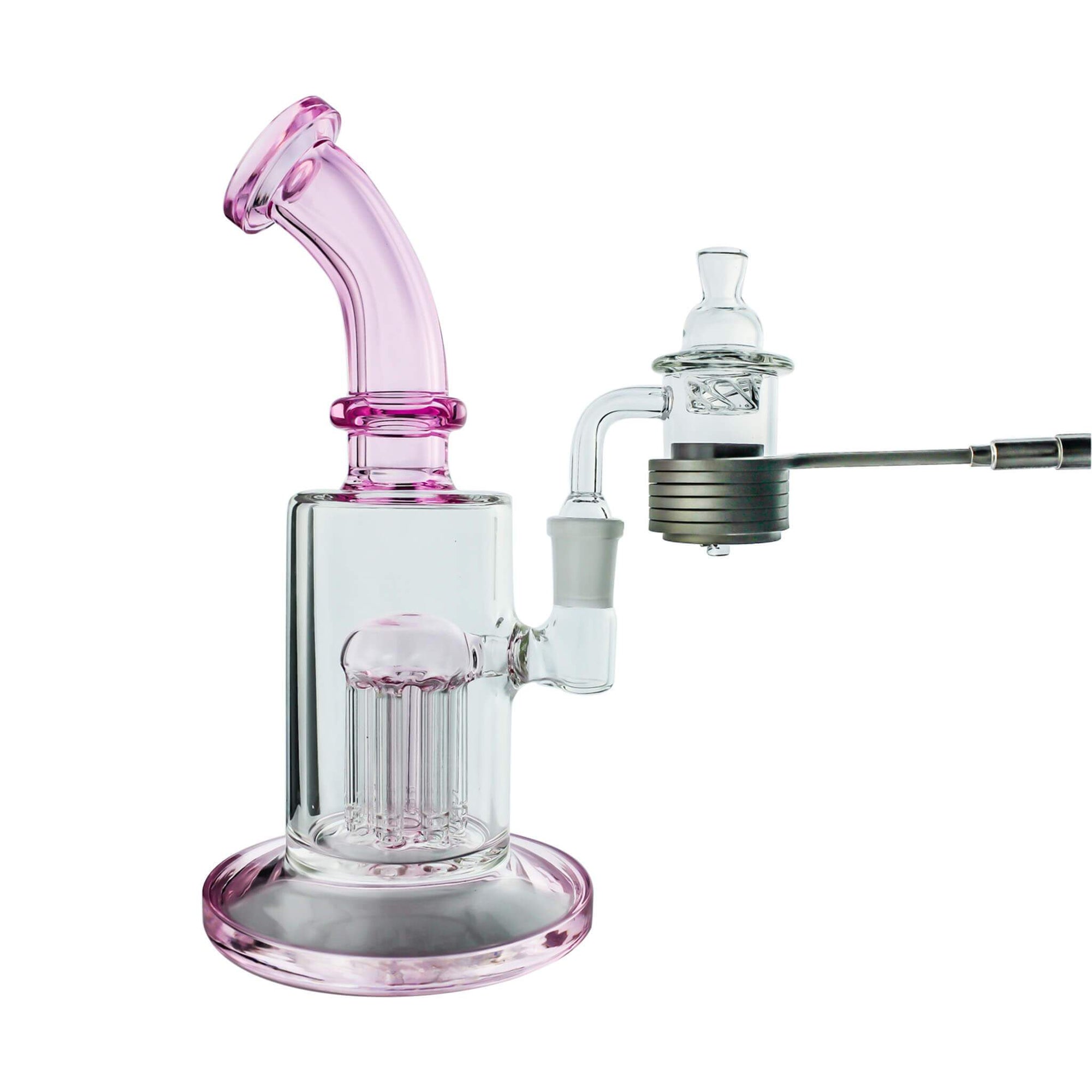 Spin Matrix 30mm Enail Complete Dabbing Enail Kit #1 | Complete Kit In Use View | TDS