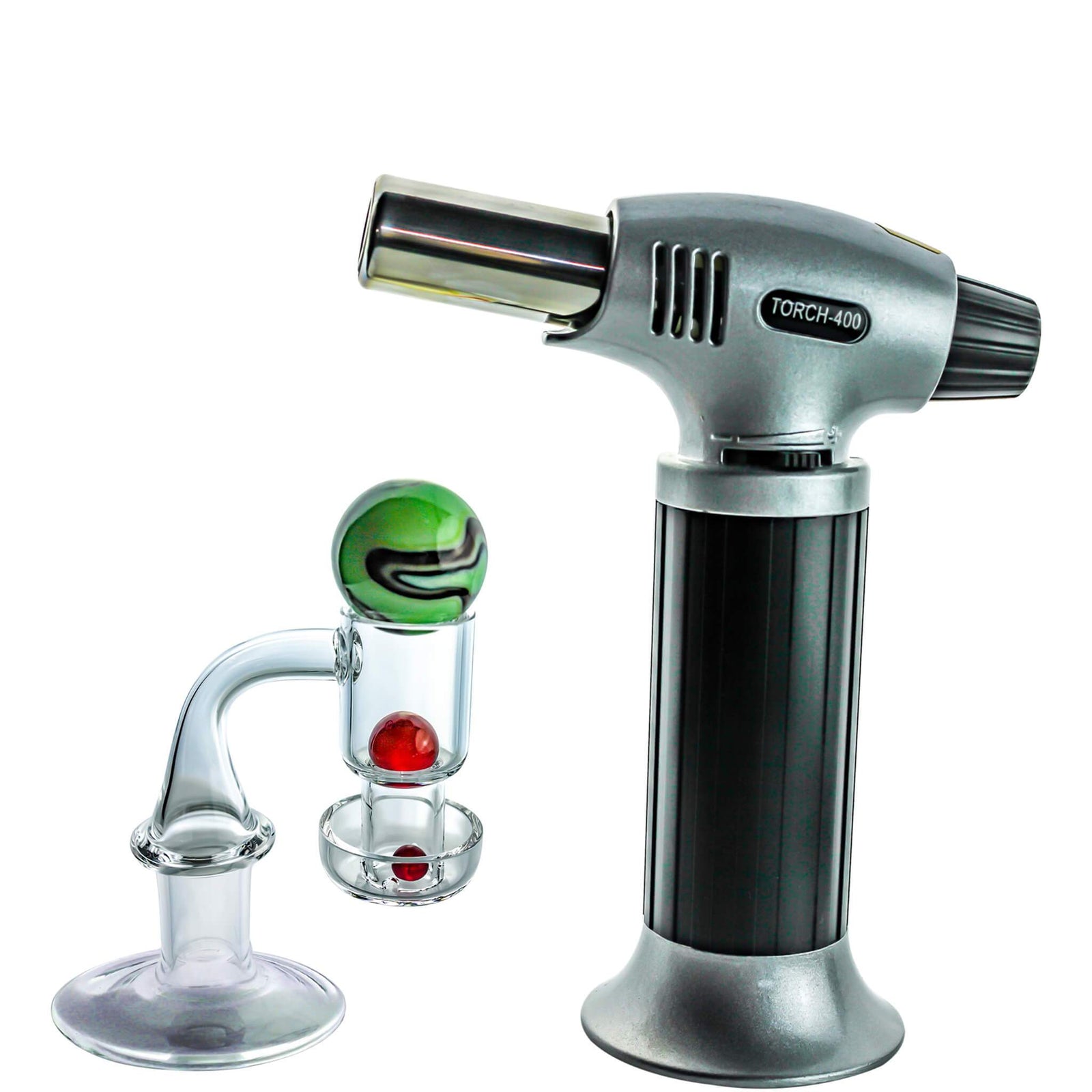 Terp Slurper, Slurper Marble, VacTube Ruby™, Ruby Terp Pearl Combo Pack | Slurper Stack View | TDS