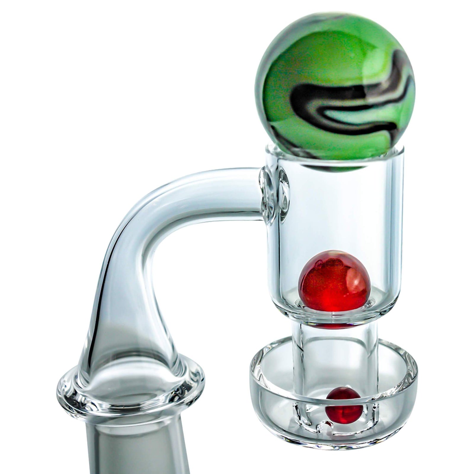 Terp Slurper, Slurper Marble, VacTube Ruby™, Ruby Terp Pearl Combo Pack | Slurper Stack View | TDS