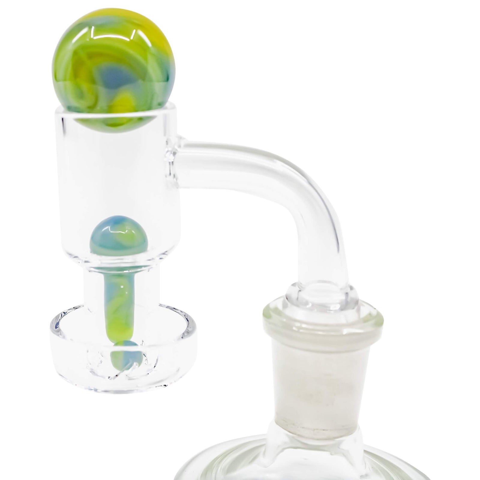 Terp Slurper Valve Pillar Marble Set | Marble Set View | the dabbing specialists