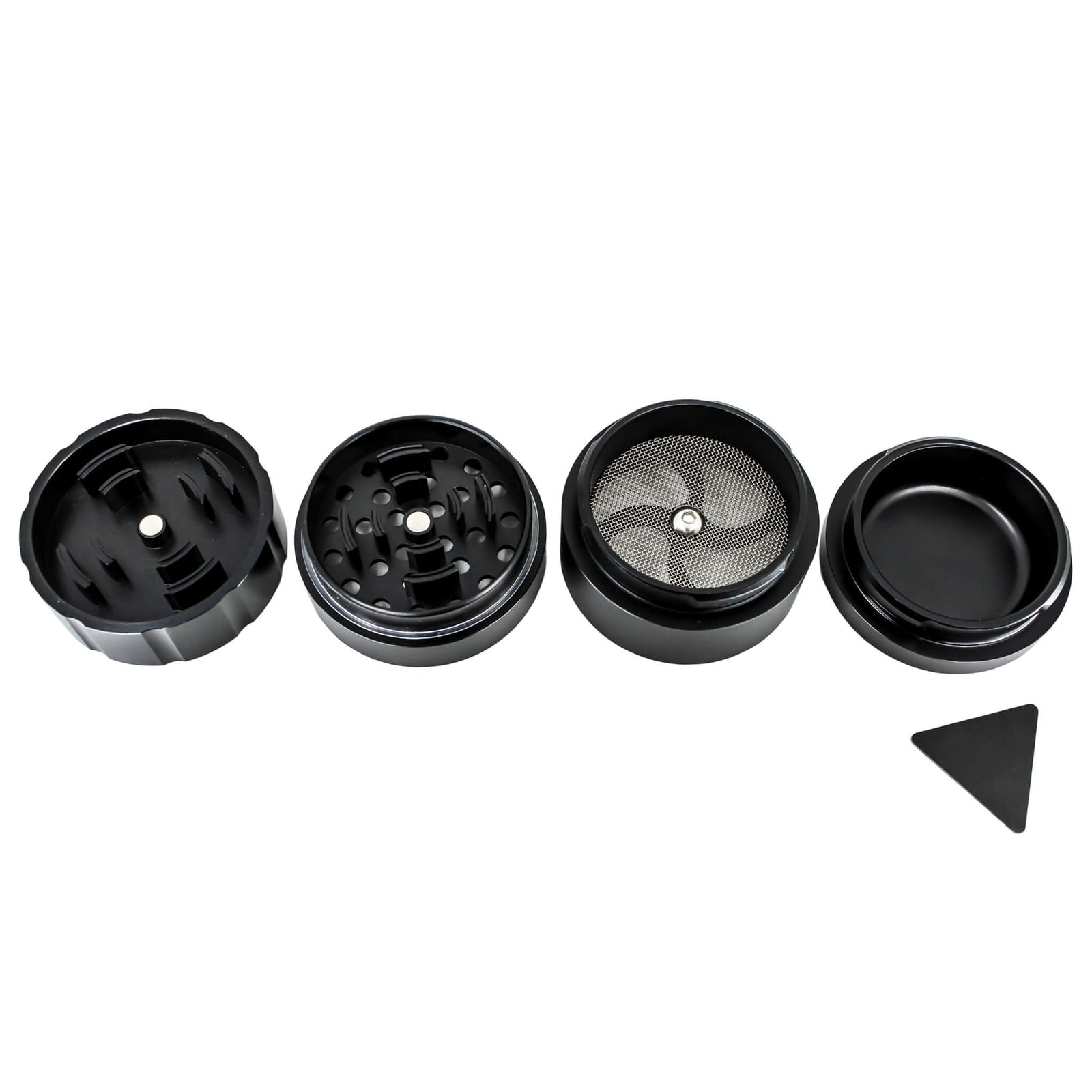 The Cali Crusher Flower Grinder | Assembled Profile View | the dabbing specialists