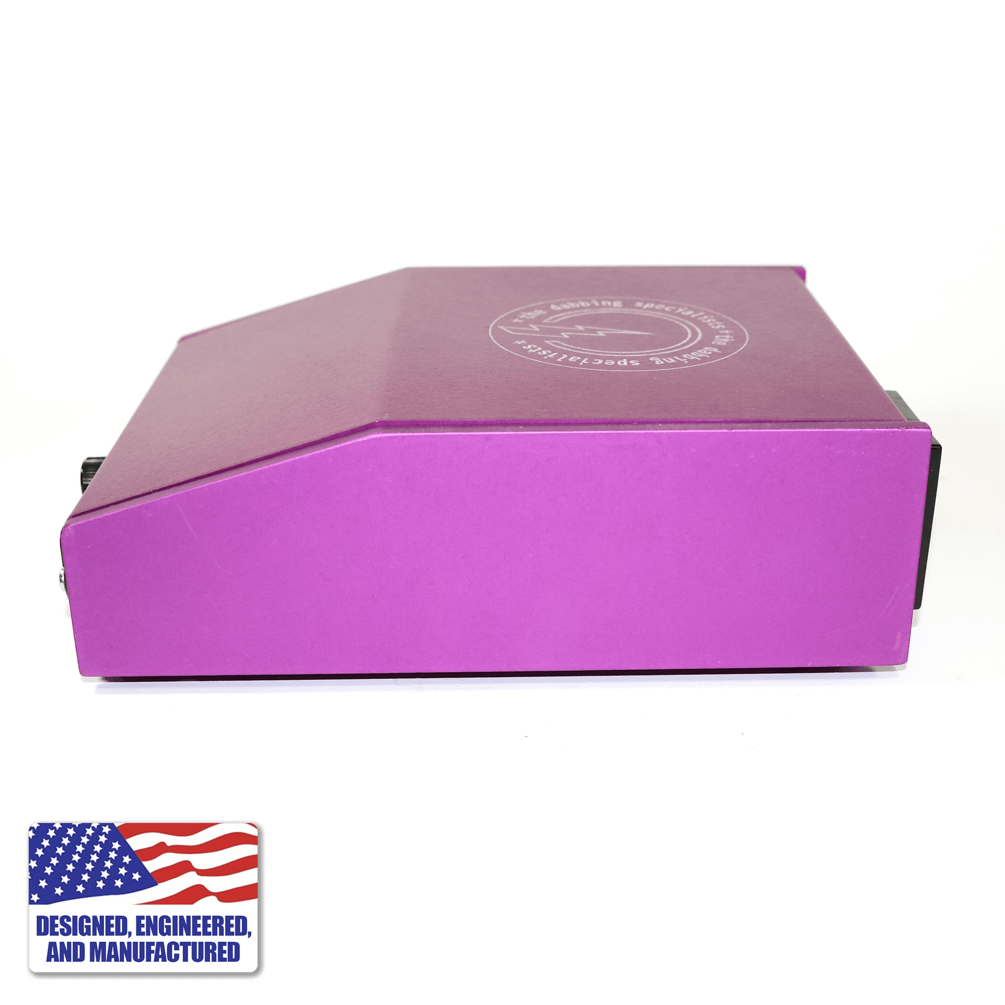 The Dabbing Specialists Custom Enail | Made in the USA | Purple Side View | TDS