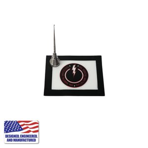 The Dabbing Specialists Dab Mat | Small | With Tool View | the dabbing specialists