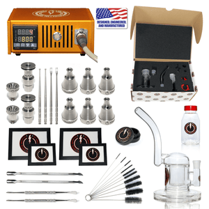 Enail Dab Kit | Ultimate Version | Orange Kit Complete View | the dabbing specialists