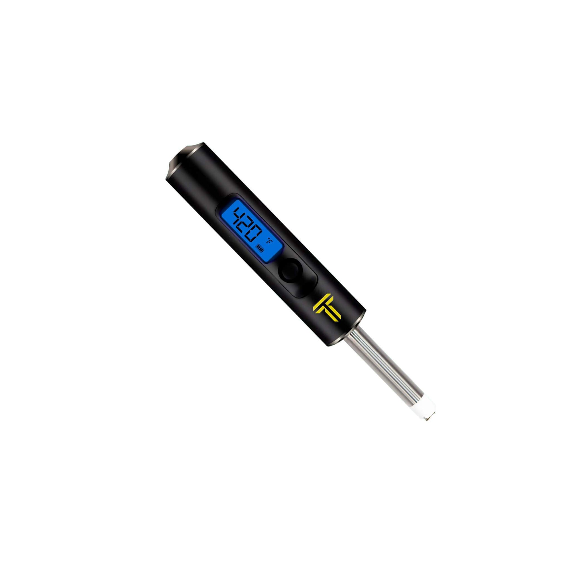 THE TERPOMETER: BLACK | Blue Screen Angled Down View | the dabbing specialists