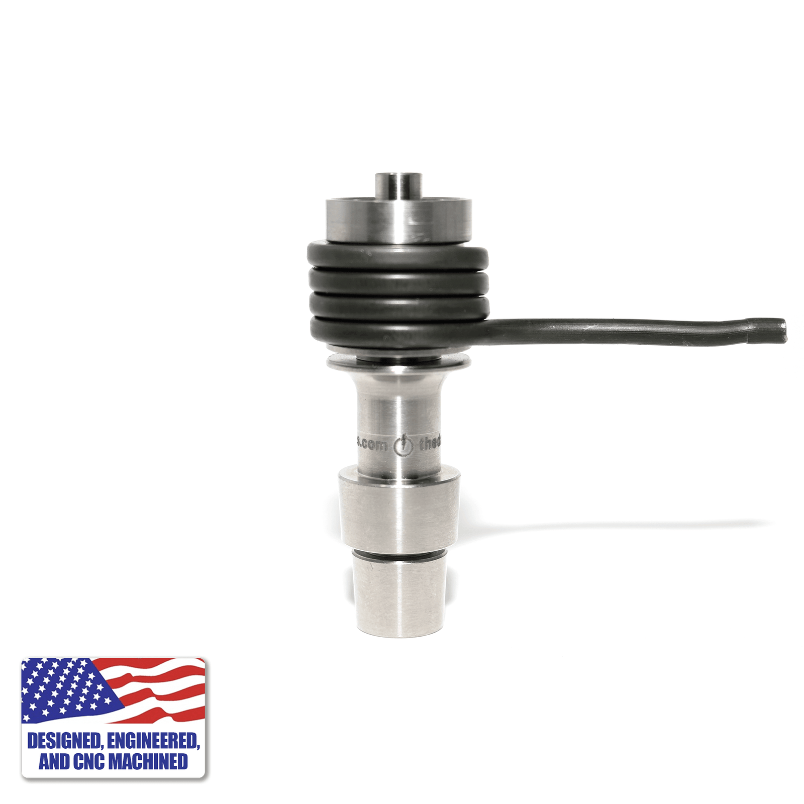 Titanium Dab Kit | 20mm Coil | 18mm/14mm Male Adapter | Coil View | the dabbing specialists