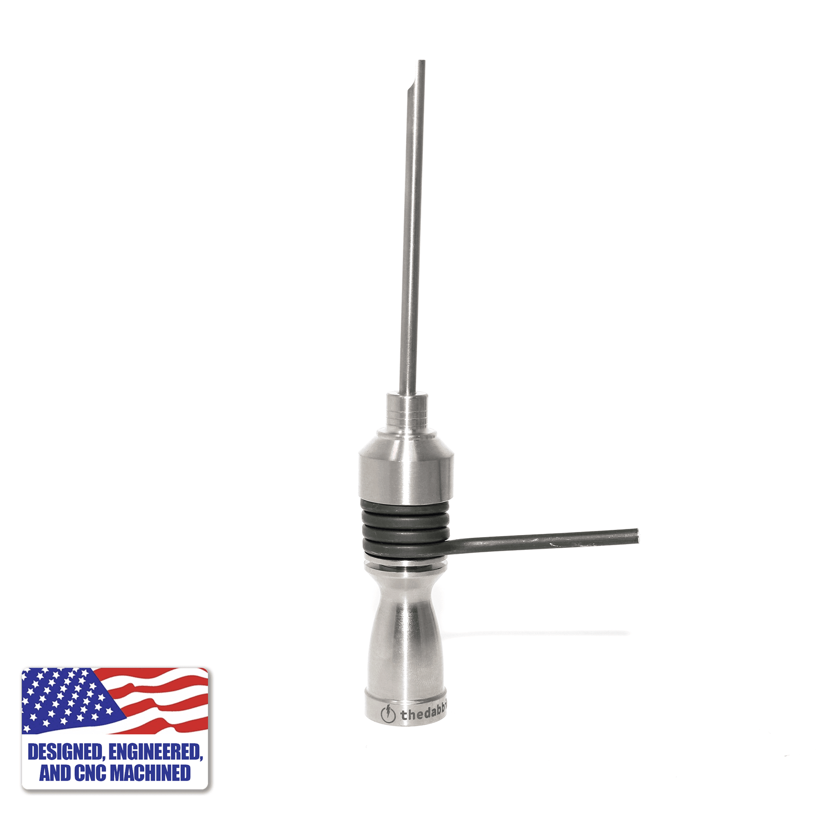 Titanium Dab Kit with 16-Hole Nail | 16mm Coil | 18mm/14mm Female | the dabbing specialists