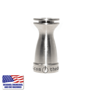 Titanium Female Nail Body 14mm, 10mm | Side View | the dabbing specialists