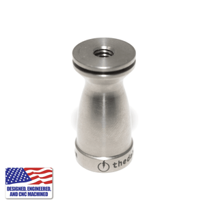 Titanium Female Nail Body 18mm, 14mm | Top View | the dabbing specialists