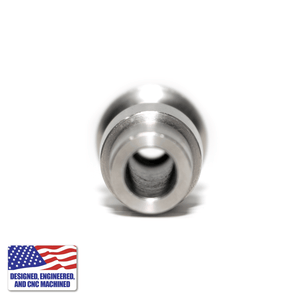 Titanium Male Nail Body Adapter | 18mm, 14mm | Inner Nail Body View | the dabbing specialists
