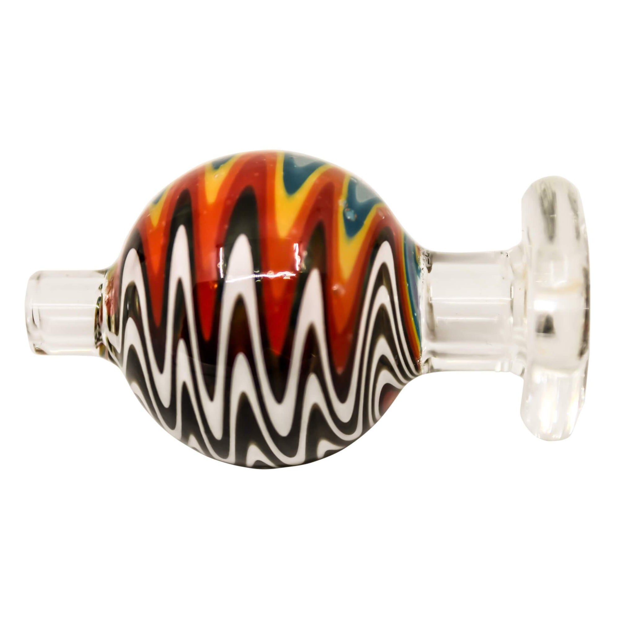 Trippy Bubble Carb Cap | Horizontal View | the dabbing specialists