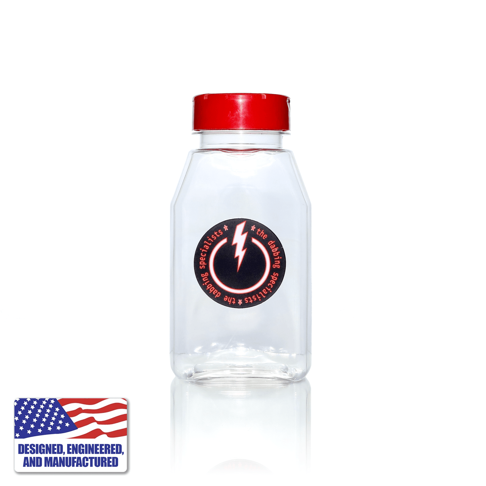 Utensil Cleaning Jar for Titanium Hardware | Profile View | the dabbing specialists