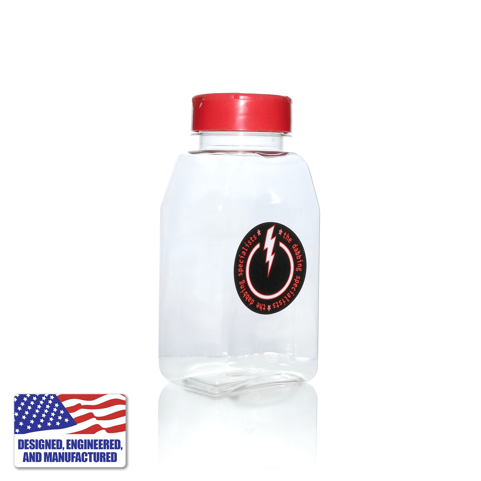 Utensil Cleaning Jar for Titanium Hardware | Profile View | the dabbing specialists