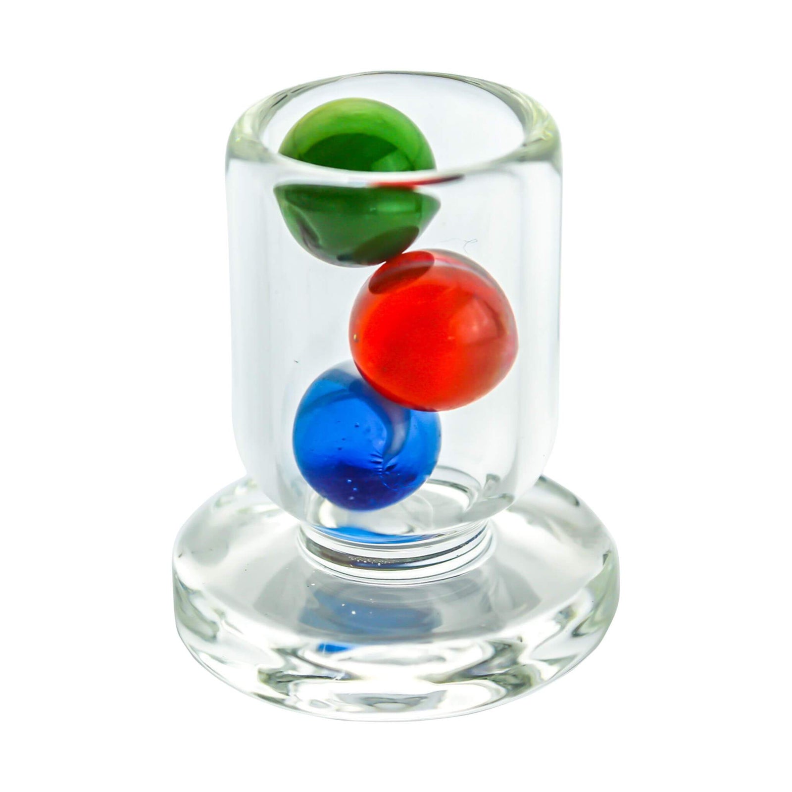 VacTube Slurper Marbles™ | Terp Slurper Valve Marble In Cup View | the dabbing specialists